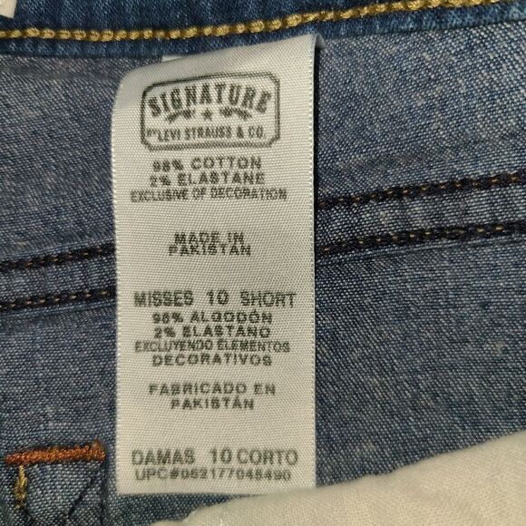 Levi's Signature Denim Jeans, at Waist Bootcut size 10 short - Picture 4 of 6